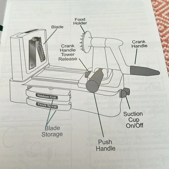 Veggetti Pro Vegetable Spiral Cutter - Picture 10 of 11